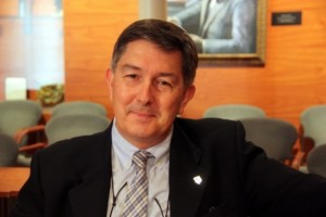 El rector de la URV,  Josep Anton Ferré
