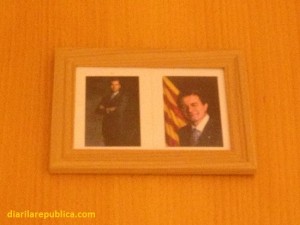 La foto del rei i de Mas, a Torredembarra
